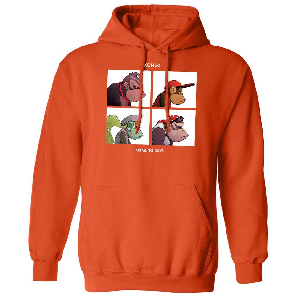 Classic Unisex Hoodie - 7XLX8YHH - Orange - 10
