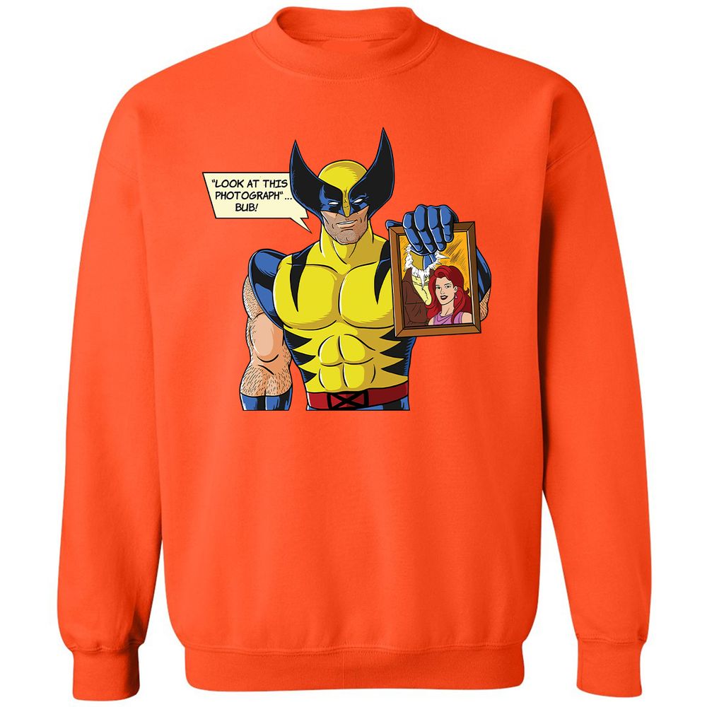Classic Unisex Sweatshirt - 7V6BX263 - Orange - 10