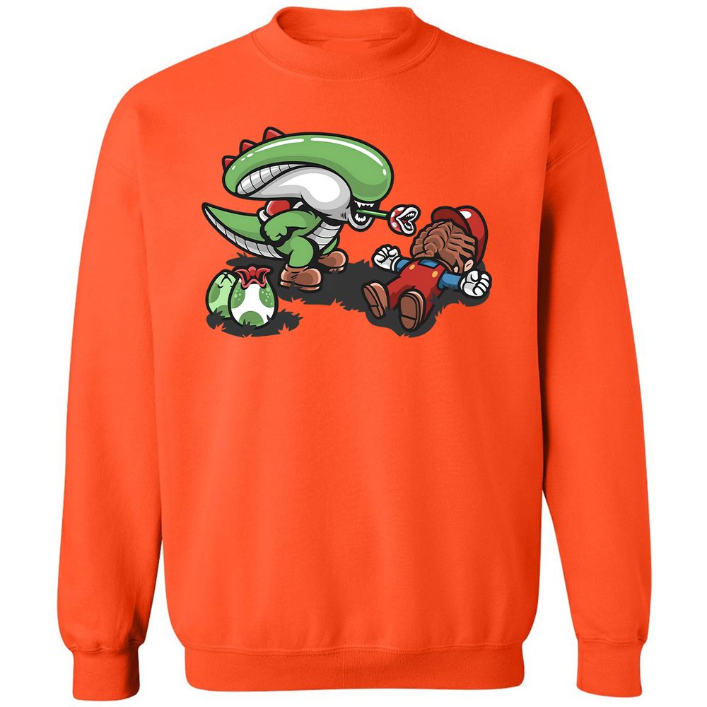 Classic Unisex Sweatshirt - ST65N38E - Orange - 10