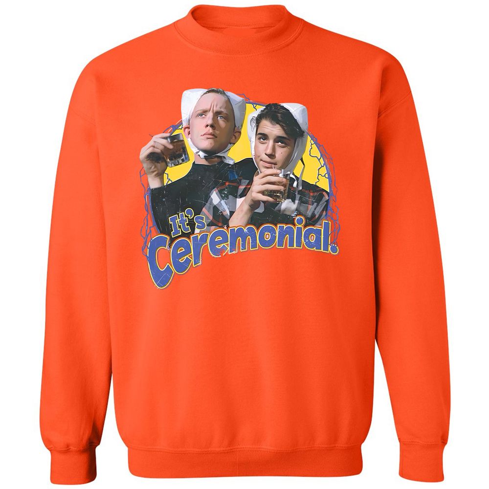 Classic Unisex Sweatshirt - DJWZQ6UU - Orange - 10