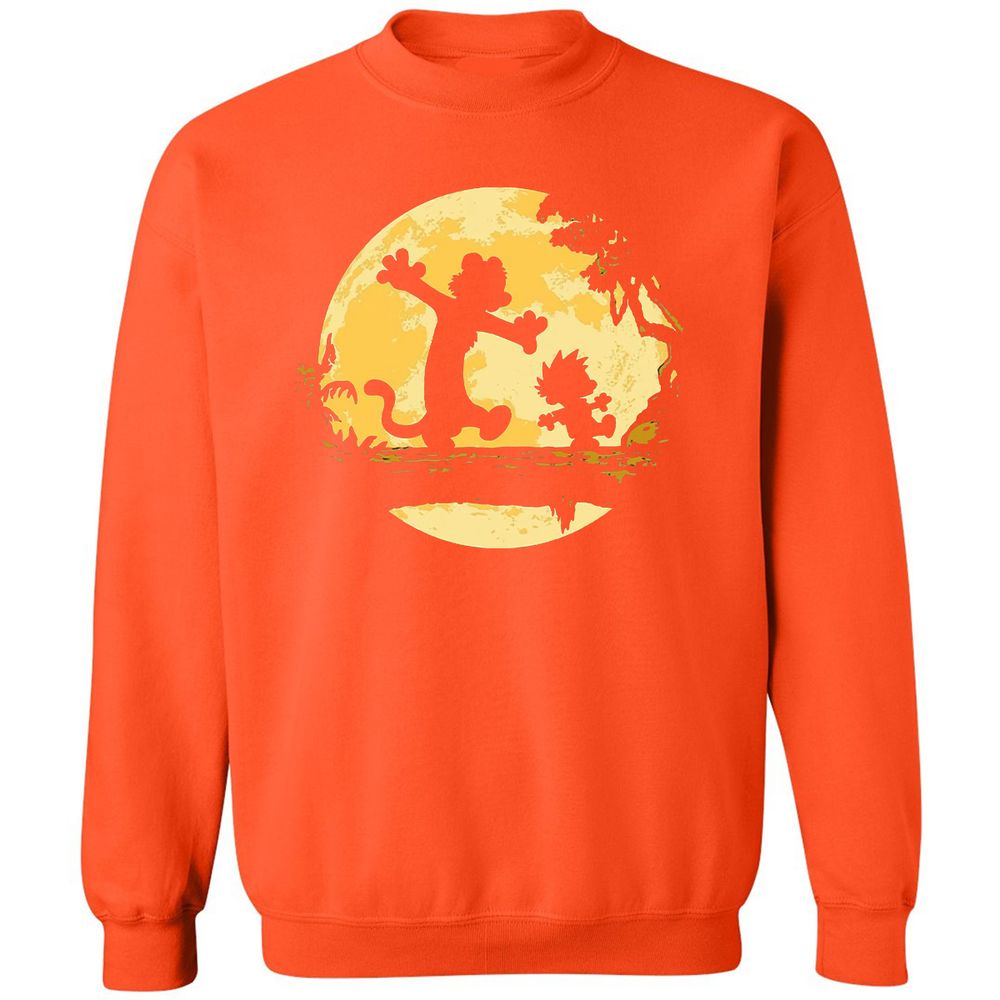 Classic Unisex Sweatshirt - 214J6YYT - Orange - 10