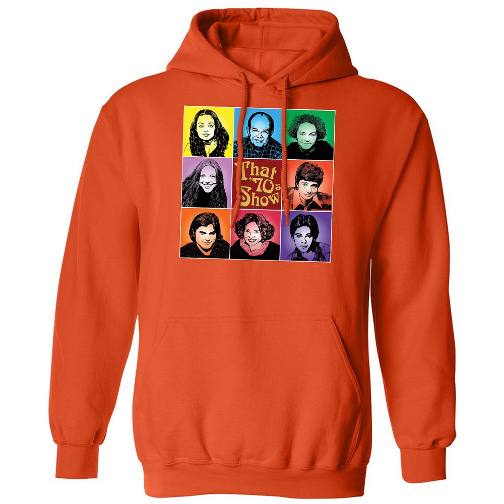 Classic Unisex Hoodie - YX3Q1UKY - Orange - 10