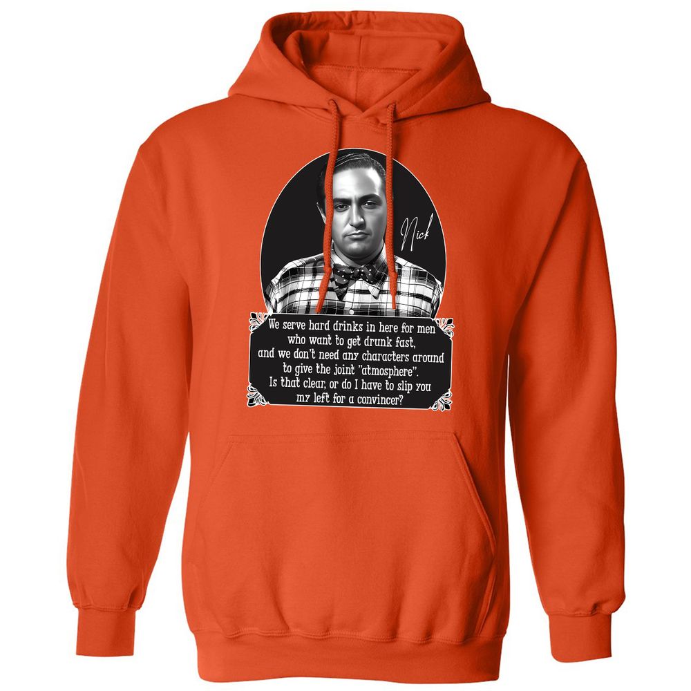 Classic Unisex Hoodie - 9Z2XD2ME - Orange - 10
