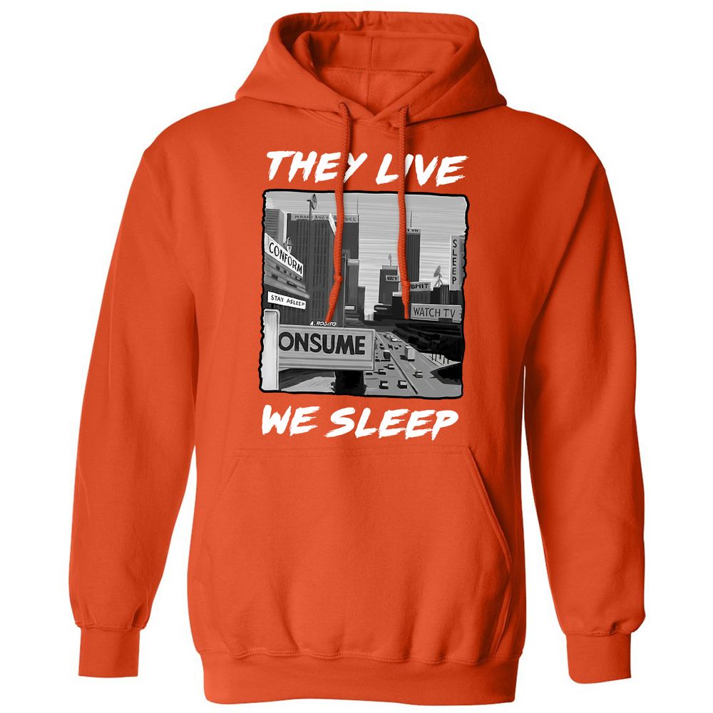 Classic Unisex Hoodie - UUVH5LZN - Orange - 10