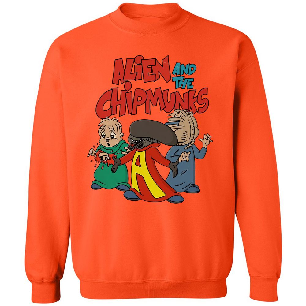 Classic Unisex Sweatshirt - U593A7WU - Orange - 10