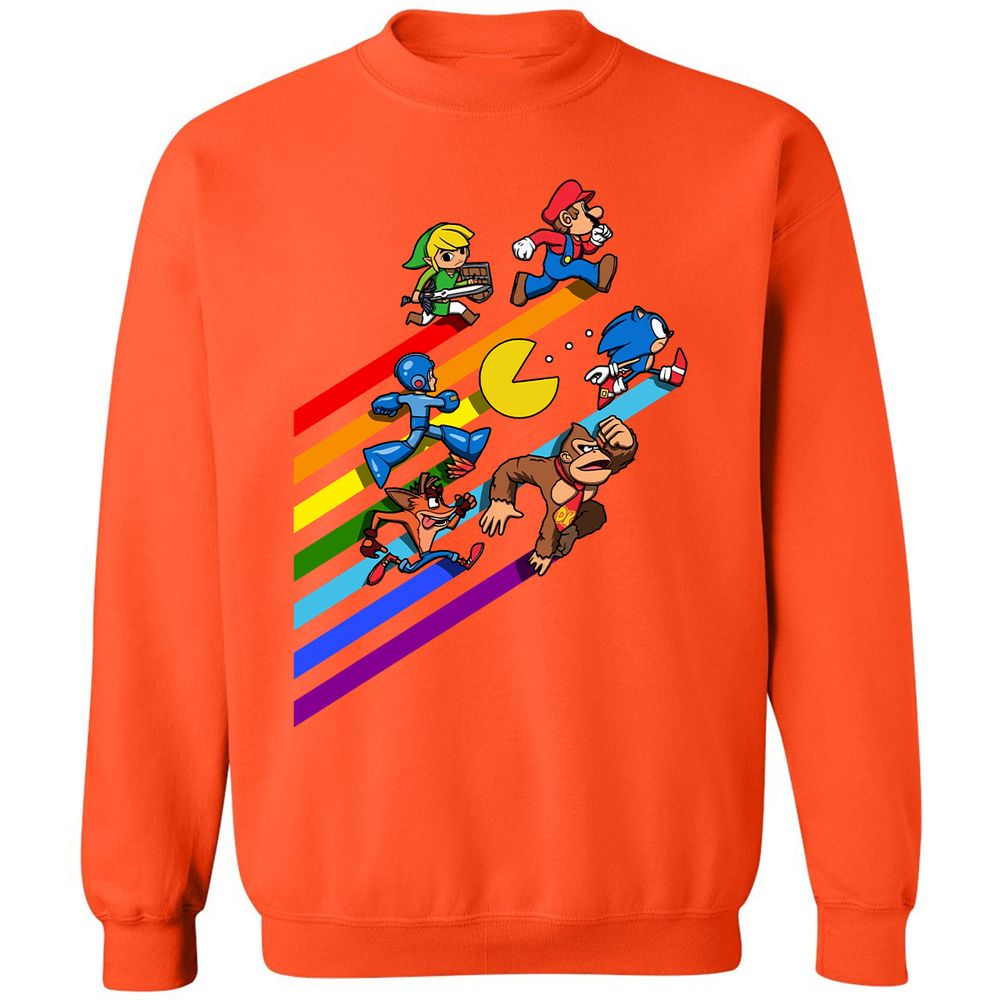Classic Unisex Sweatshirt - DVQV9SRG - Orange - 10