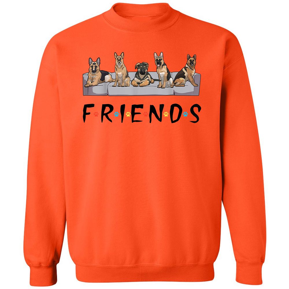 Classic Unisex Sweatshirt - ATCDBYVA - Orange - 10