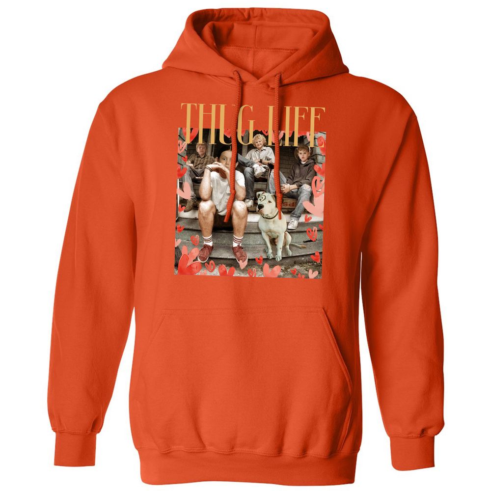 Classic Unisex Hoodie - T5H8N5YN - Orange - 10
