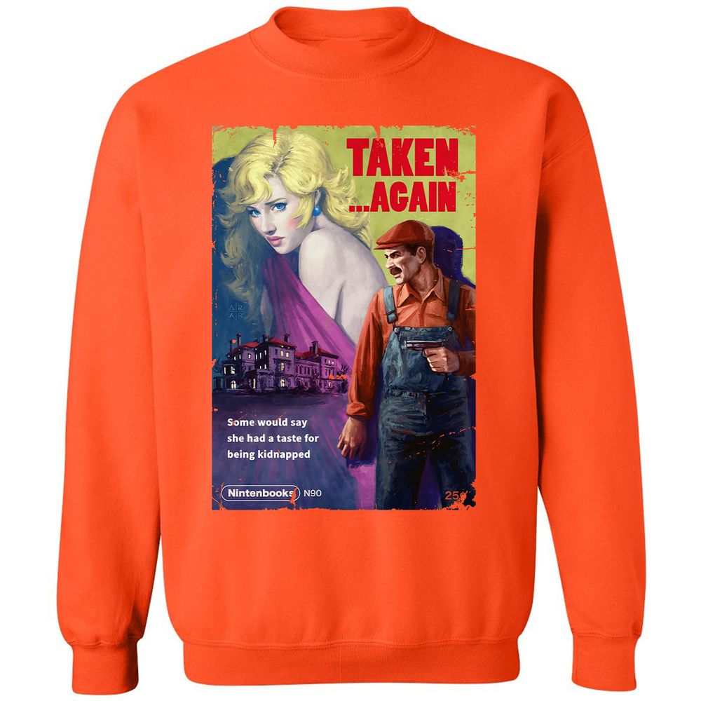 Classic Unisex Sweatshirt - XEHW7FSX - Orange - 10