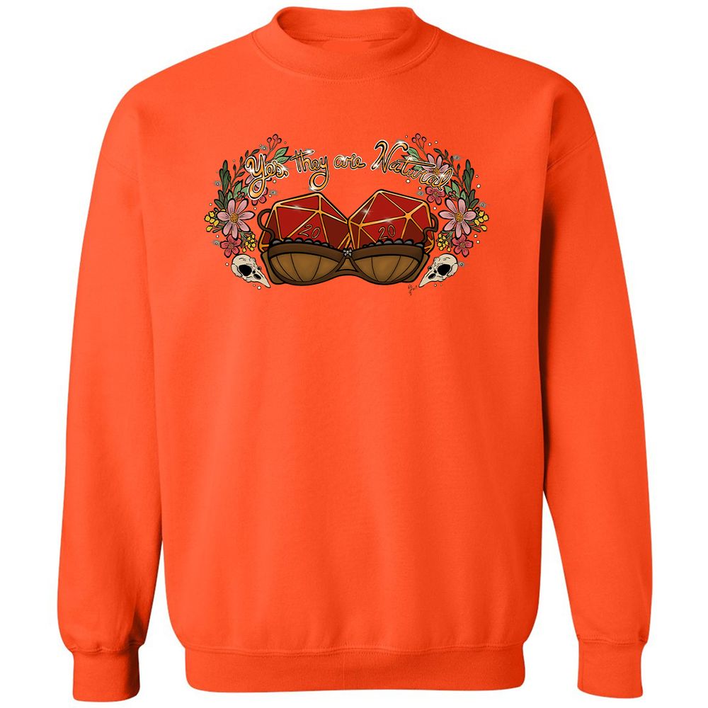 Classic Unisex Sweatshirt - YP3HGDDW - Orange - 10
