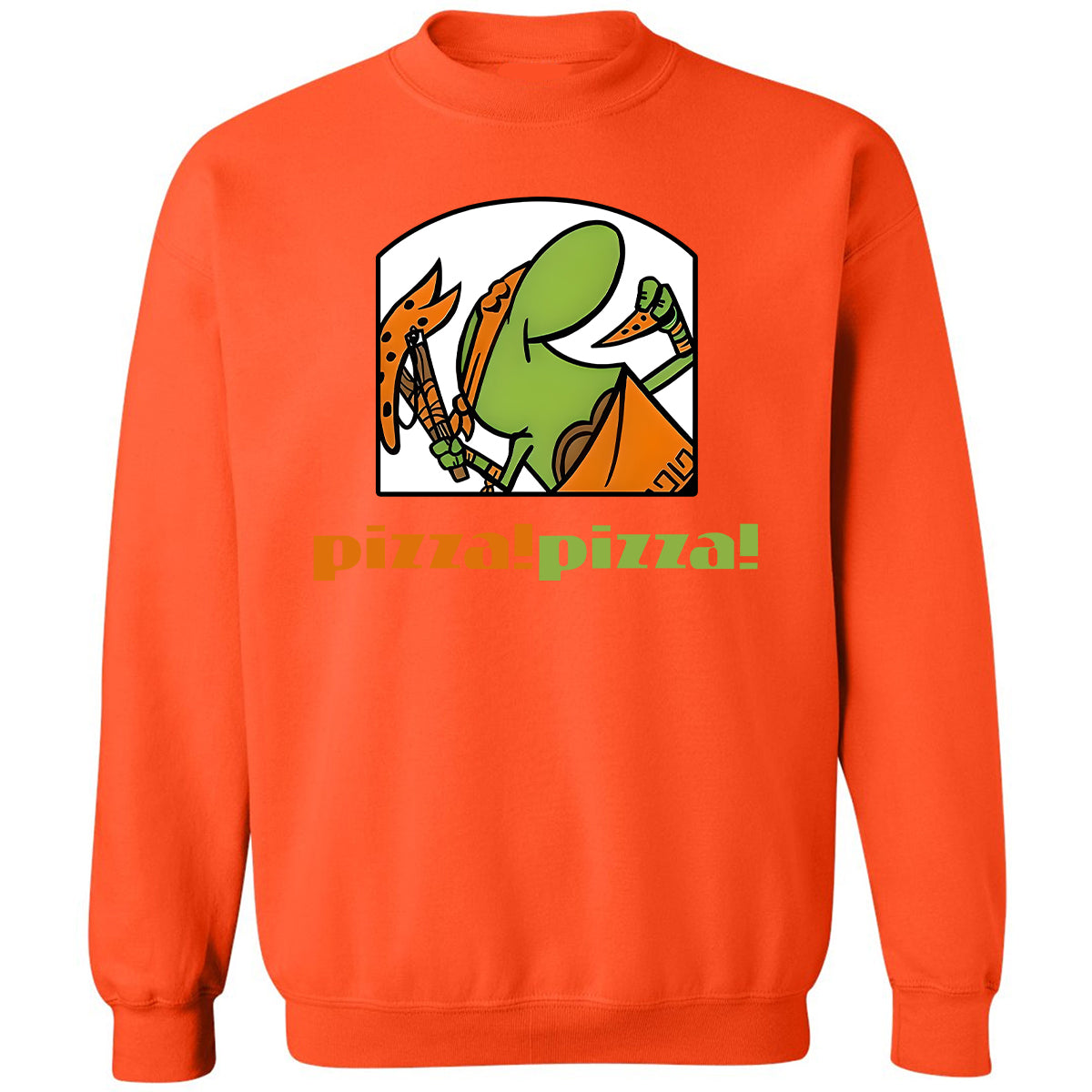 Classic Unisex Sweatshirt - XPQJJ3CU - Orange - 10