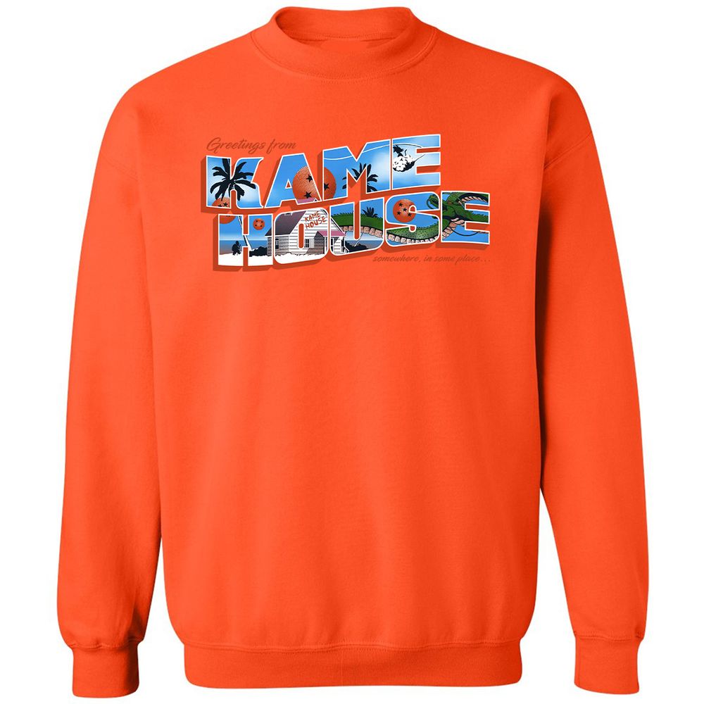 Classic Unisex Sweatshirt - E341C3VY - Orange - 10