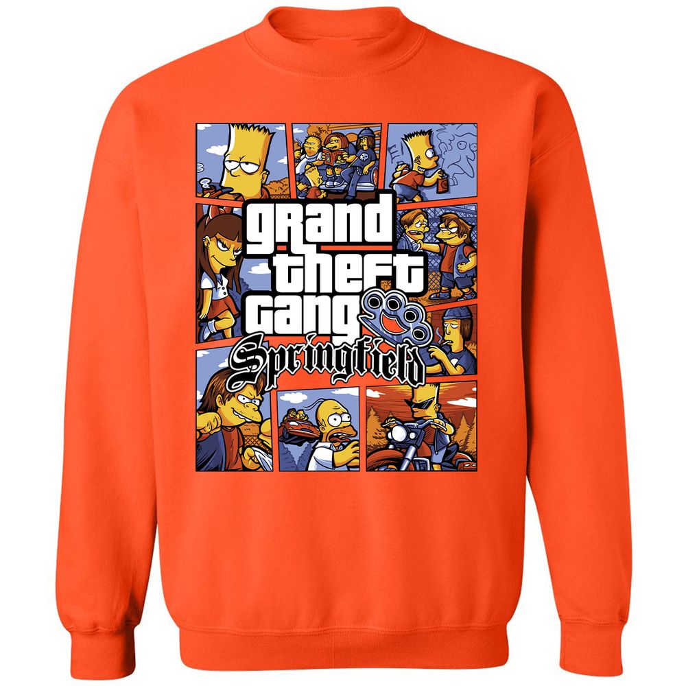 Classic Unisex Sweatshirt - 2F1YMYXG - Orange - 10