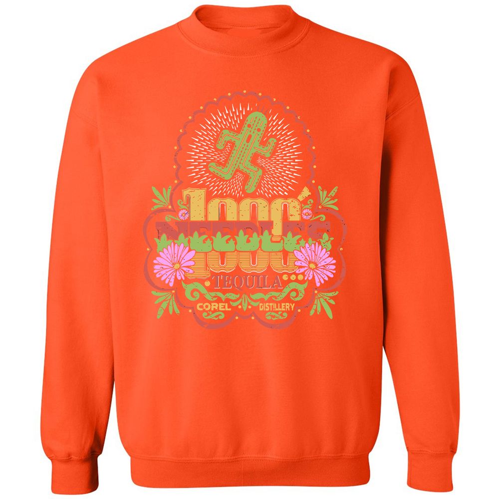 Classic Unisex Sweatshirt - M89CB8EU - Orange - 10
