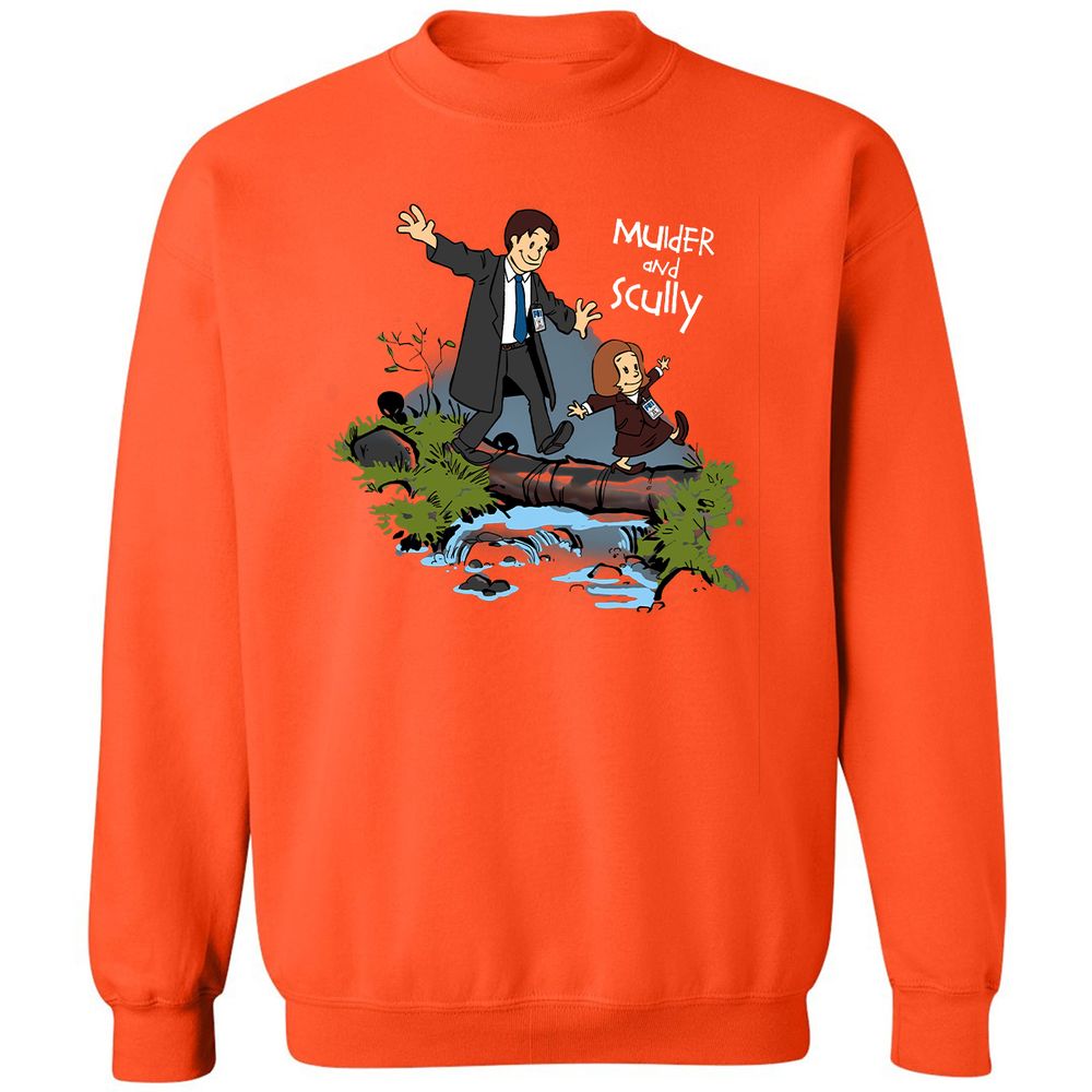 Classic Unisex Sweatshirt - NQ82XYPK - Orange - 10