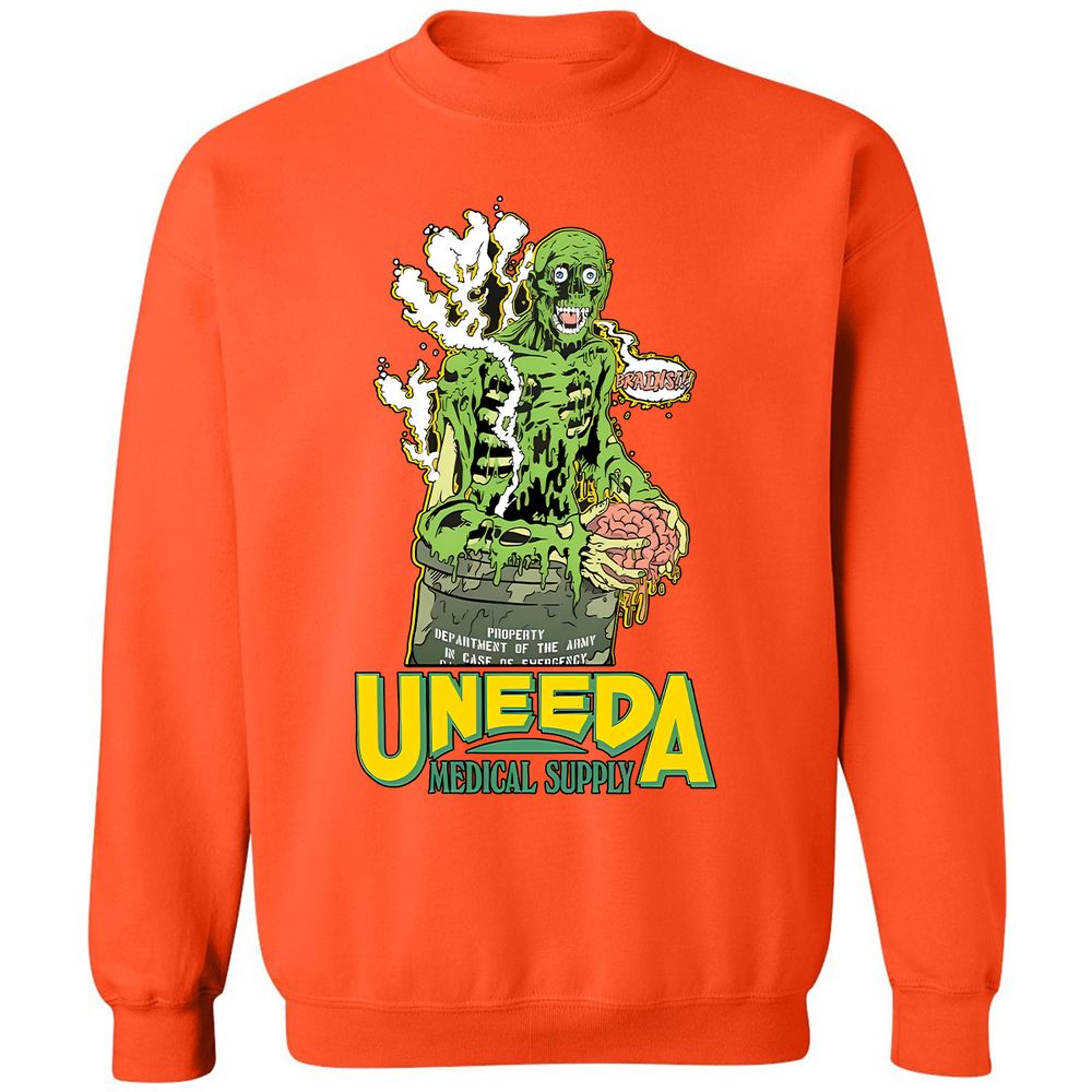 Classic Unisex Sweatshirt - LYCXMGH8 - Orange - 10