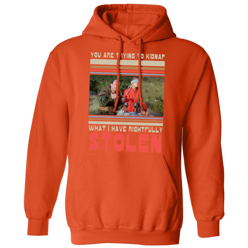 Classic Unisex Hoodie - MZN2MEYE - Orange - 10