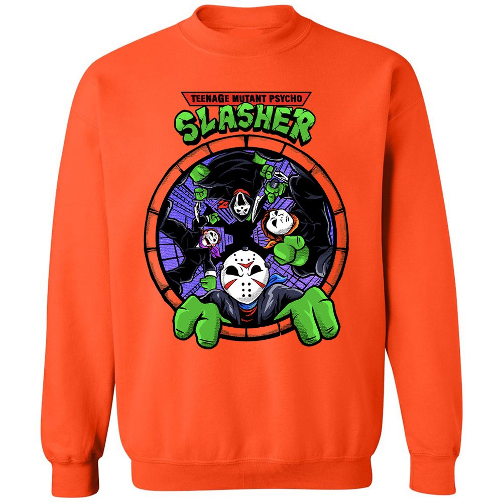 Classic Unisex Sweatshirt - 5EFQMNFC - Orange - 10