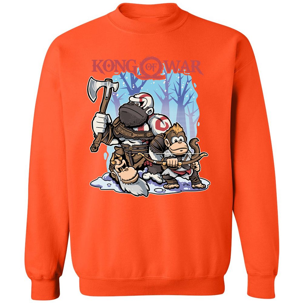 Classic Unisex Sweatshirt - U192Q5ZH - Orange - 10