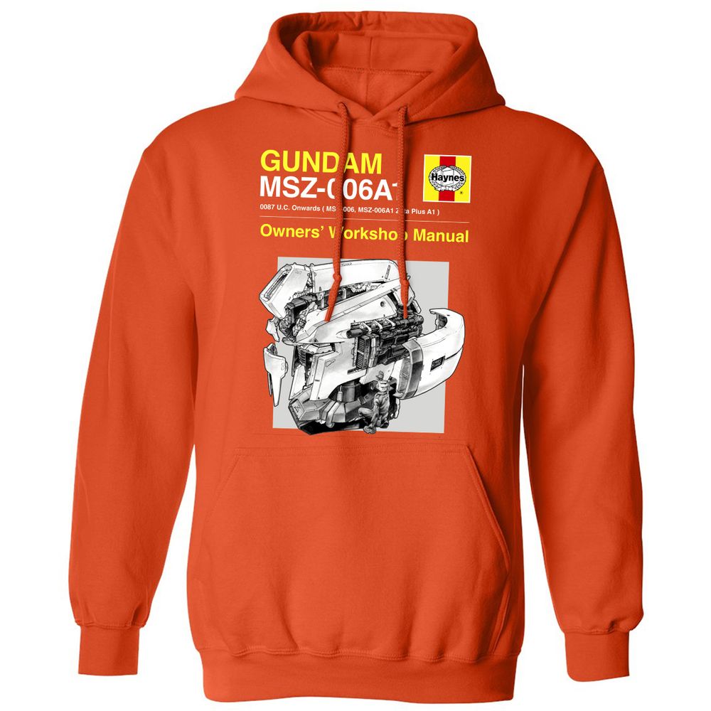Classic Unisex Hoodie - N239HPZH - Orange - 10