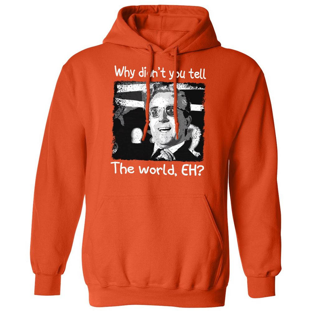 Classic Unisex Hoodie - QRTWQCBZ - Orange - 10