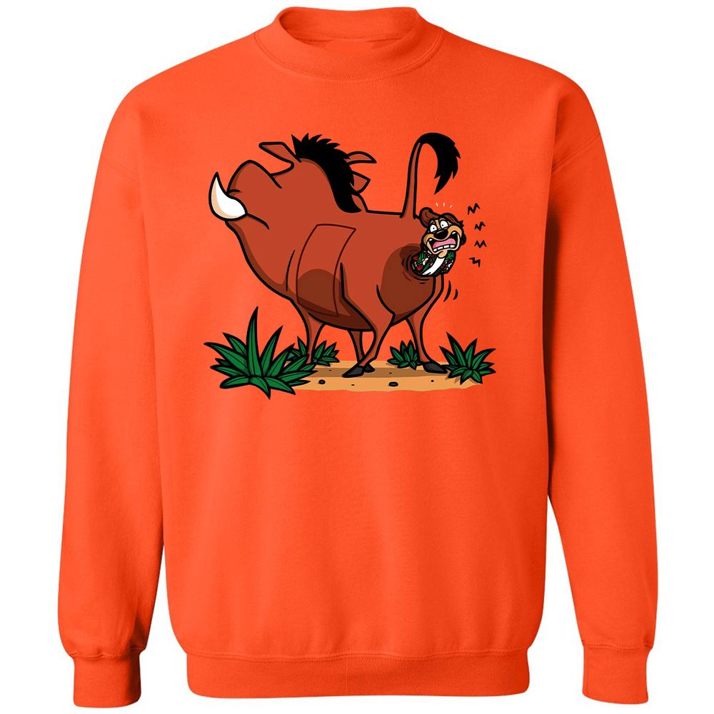 Classic Unisex Sweatshirt - BXF65F18 - Orange - 10