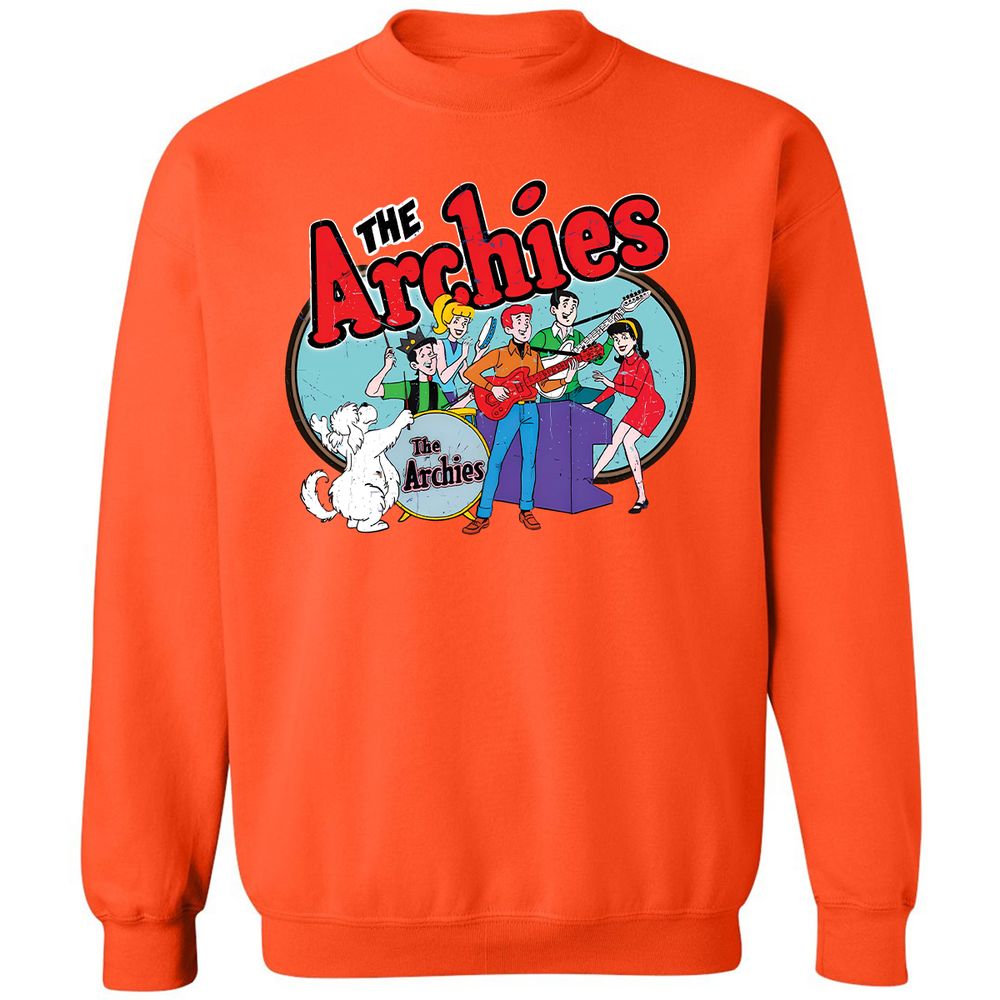 Classic Unisex Sweatshirt - KFQDPTQU - Orange - 10