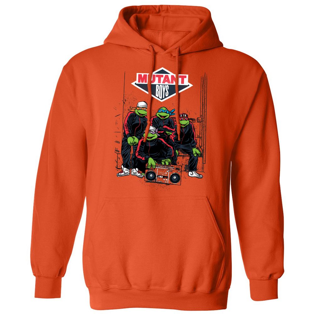 Classic Unisex Hoodie - ADKLD4DF - Orange - 10