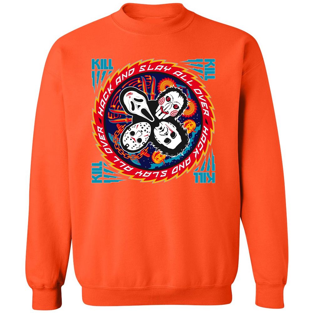 Classic Unisex Sweatshirt - VTEMCDPB - Orange - 10