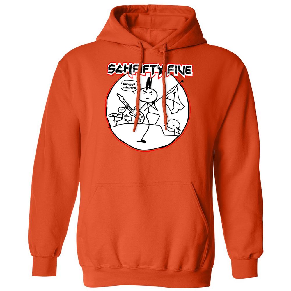 Classic Unisex Hoodie - LK2EDLGU - Orange - 10