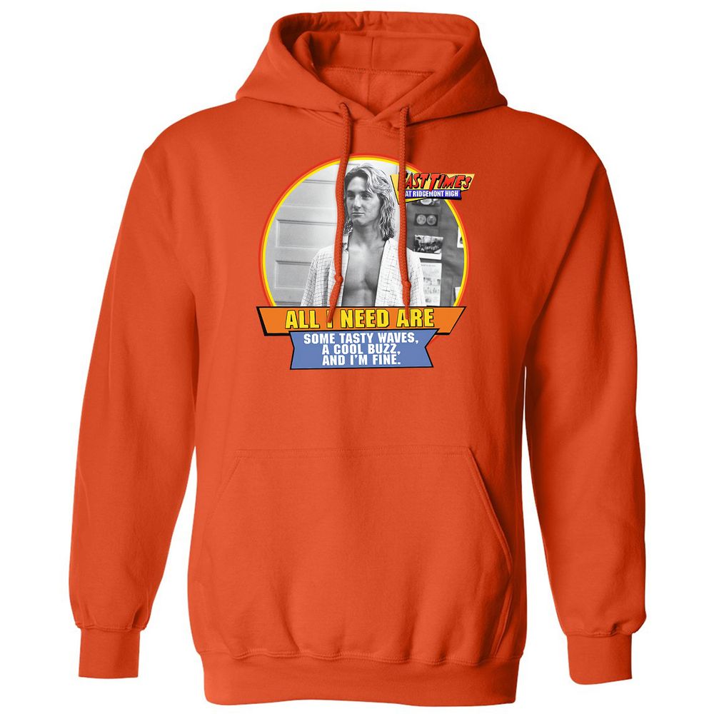 Classic Unisex Hoodie - WCJ59PJX - Orange - 10