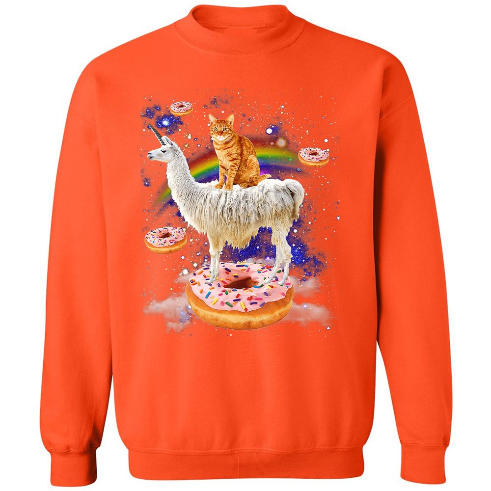Classic Unisex Sweatshirt - 3NYTPBCY - Orange - 10