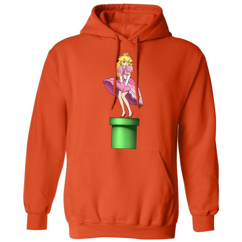 Classic Unisex Hoodie - BGAJ25BR - Orange - 10