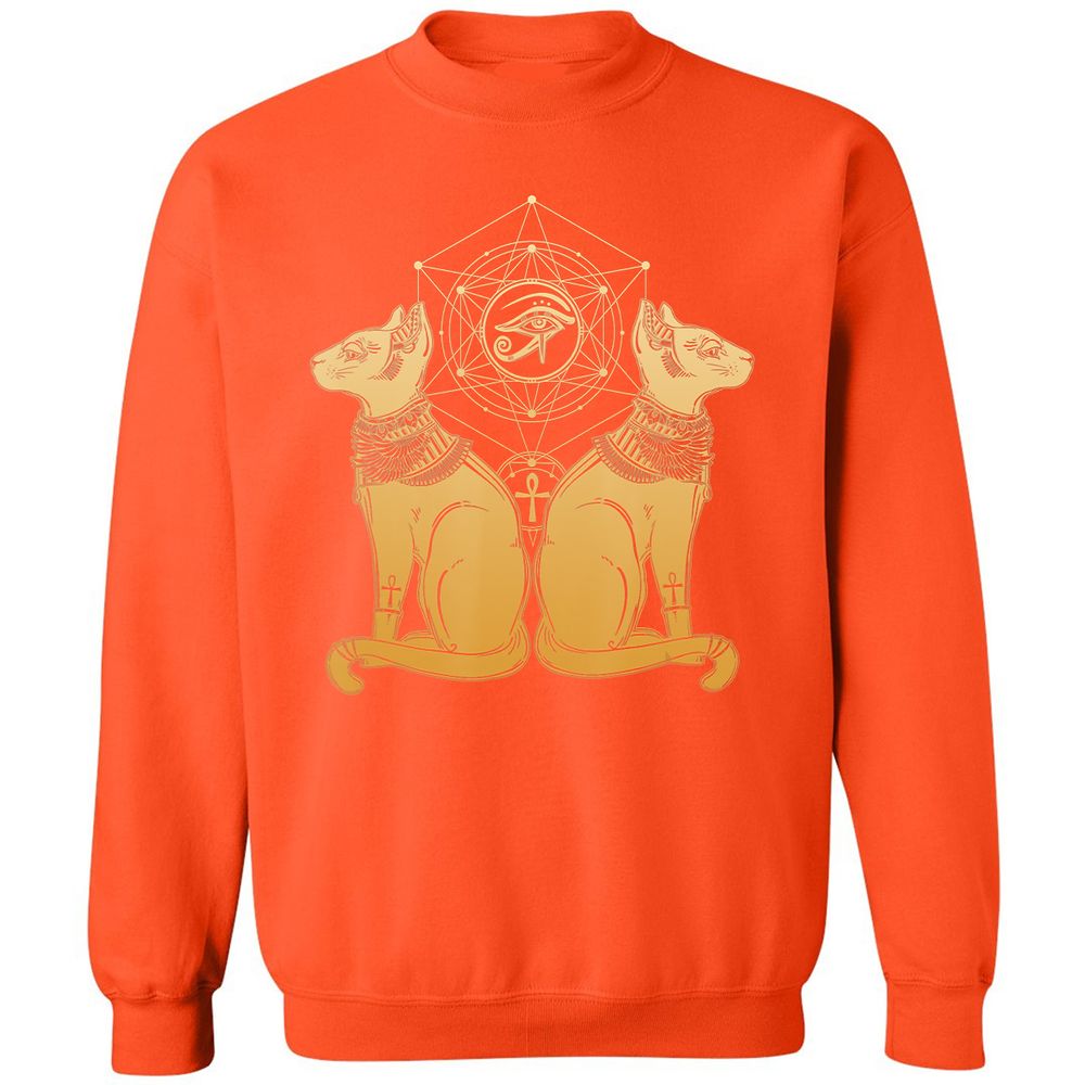 Classic Unisex Sweatshirt - REESR6GT - Orange - 10