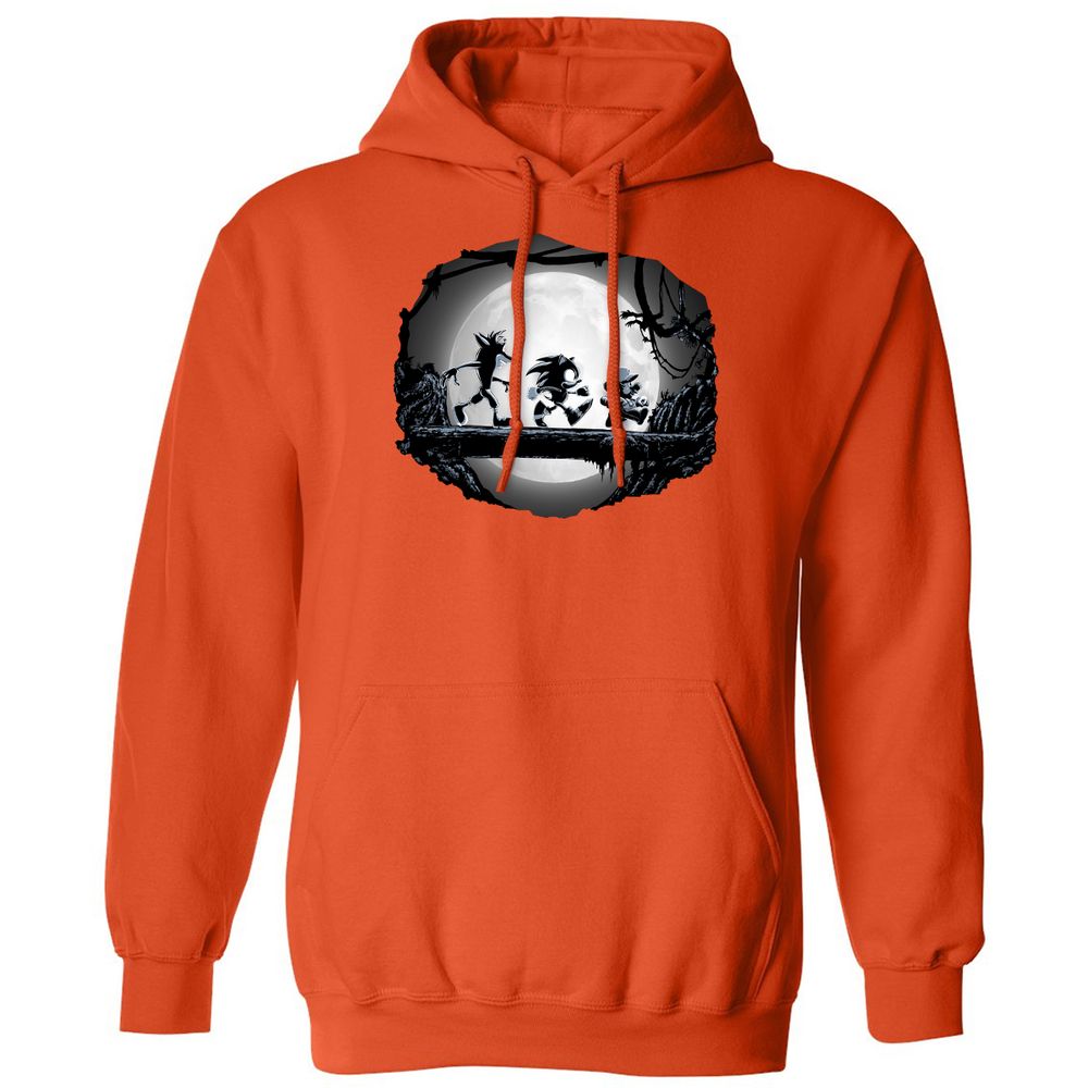 Classic Unisex Hoodie - R4KJR78K - Orange - 10