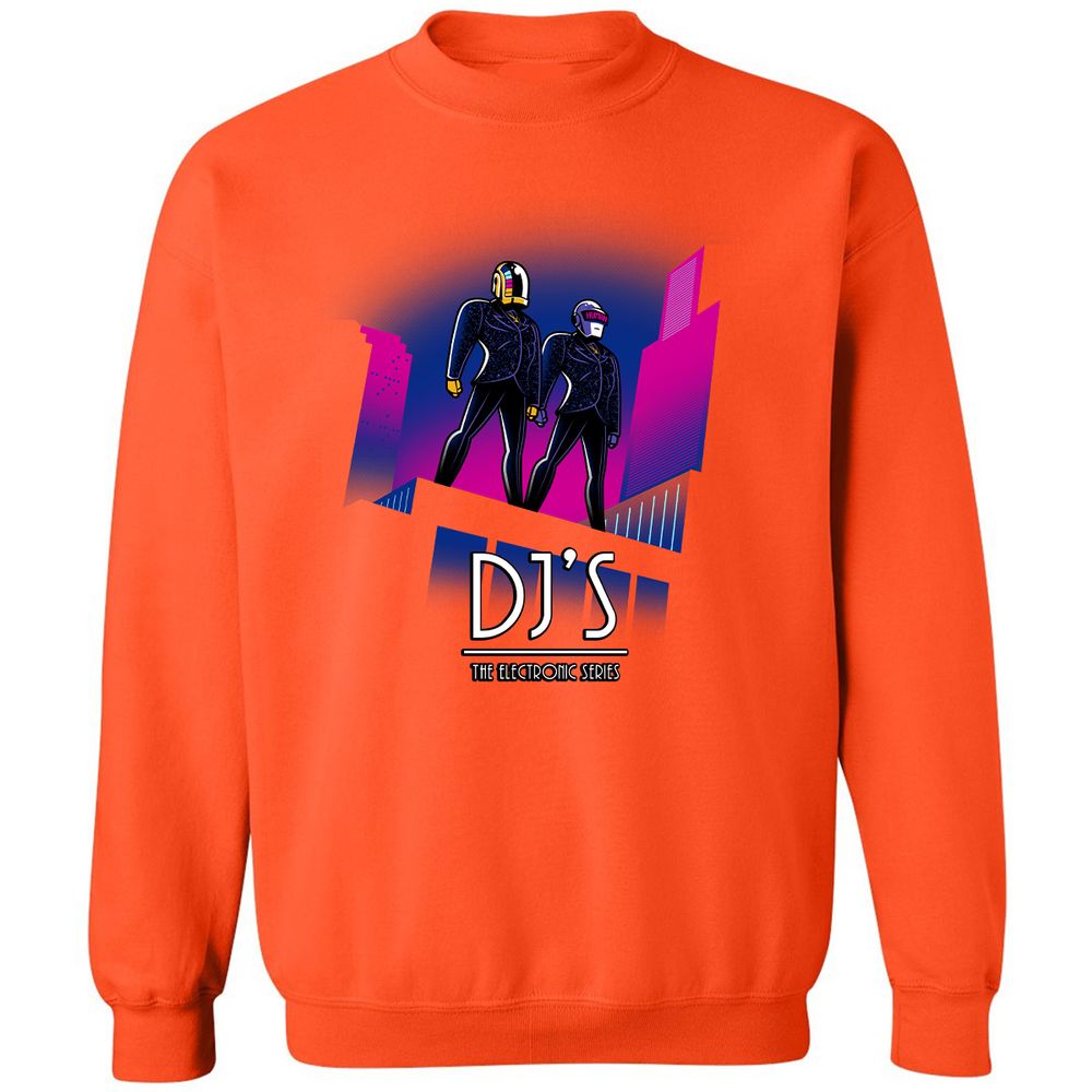 Classic Unisex Sweatshirt - 7DQ75S3Y - Orange - 10