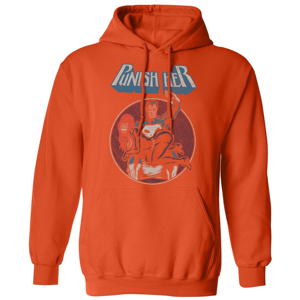 Classic Unisex Hoodie - PVRJML68 - Orange - 10
