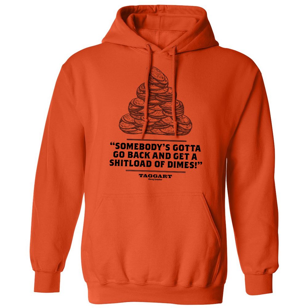 Classic Unisex Hoodie - QFLZG9TD - Orange - 10