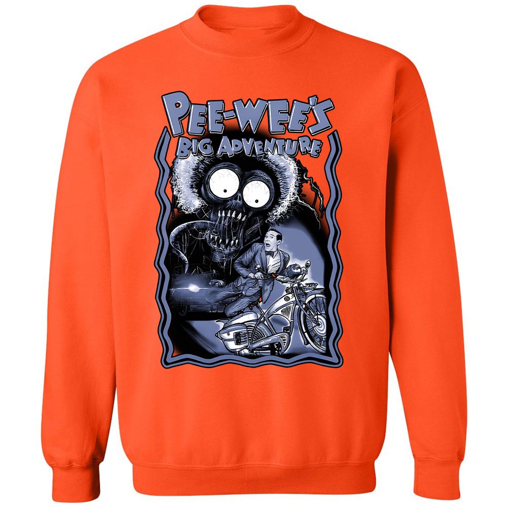 Classic Unisex Sweatshirt - E7J3D97D - Orange - 10