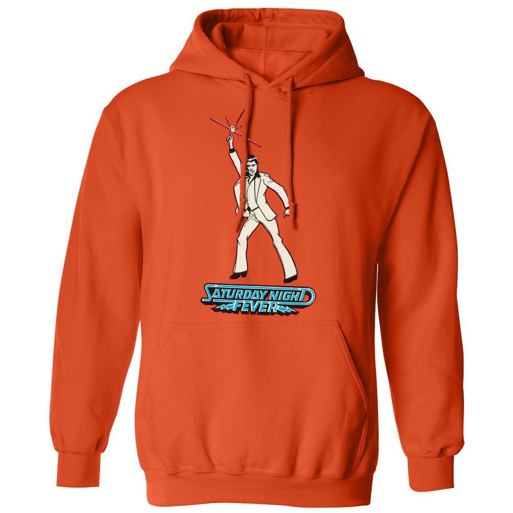 Classic Unisex Hoodie - EKJHDQJP - Orange - 10