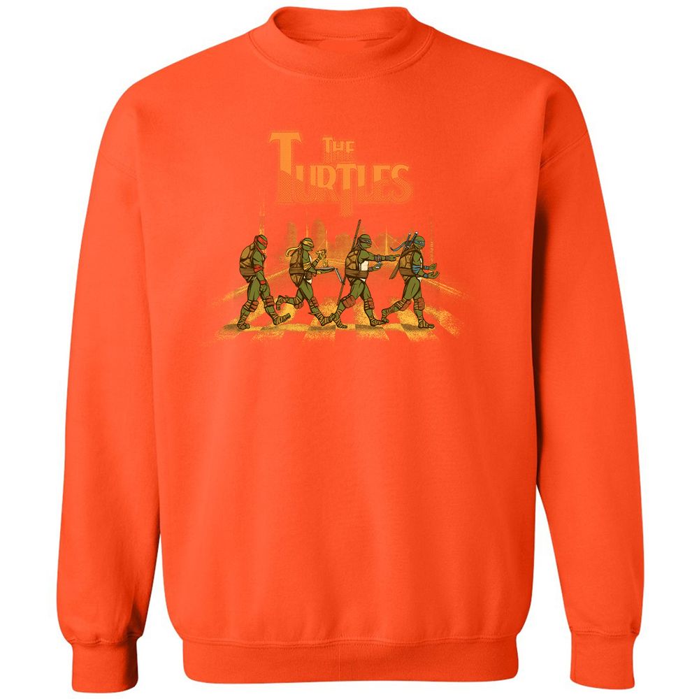 Classic Unisex Sweatshirt - WXJQH5H9 - Orange - 10