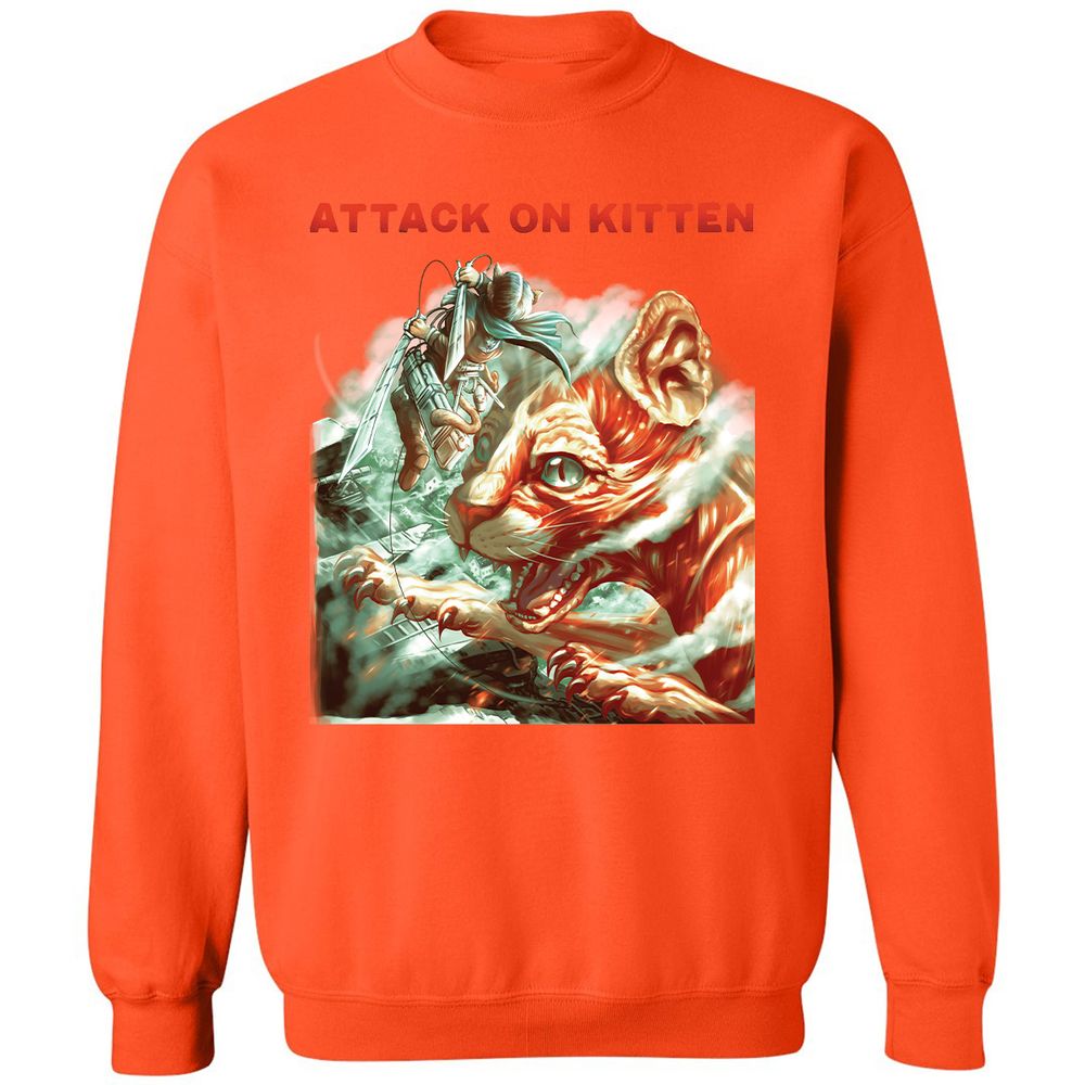 Classic Unisex Sweatshirt - SMXAKSY6 - Orange - 10