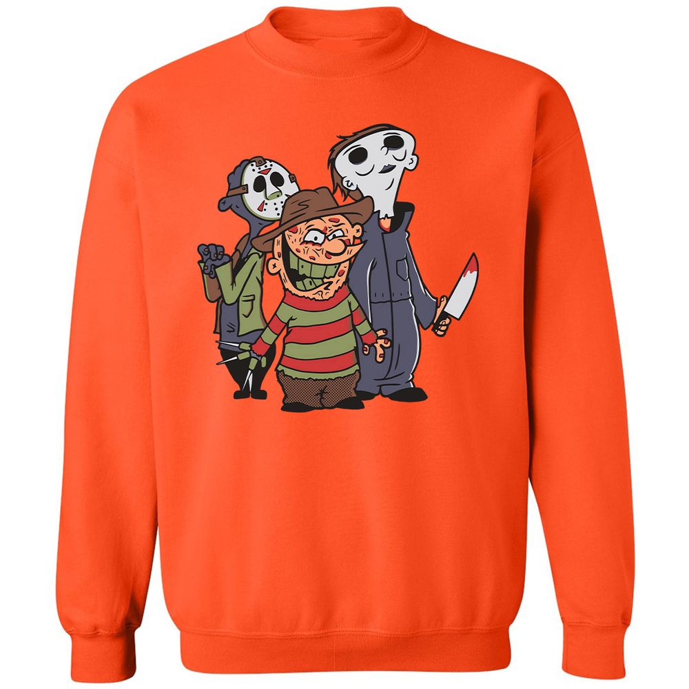 Classic Unisex Sweatshirt - P3XJACBM - Orange - 10