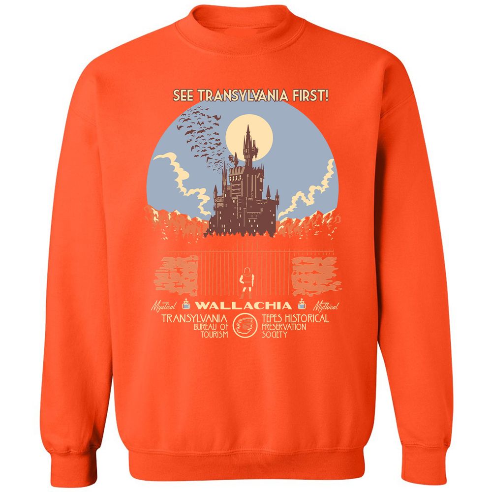 Classic Unisex Sweatshirt - T9B4YLAE - Orange - 10
