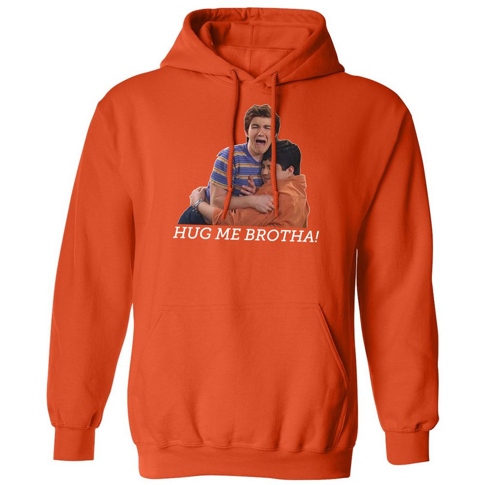Classic Unisex Hoodie - XGQB1JU1 - Orange - 10