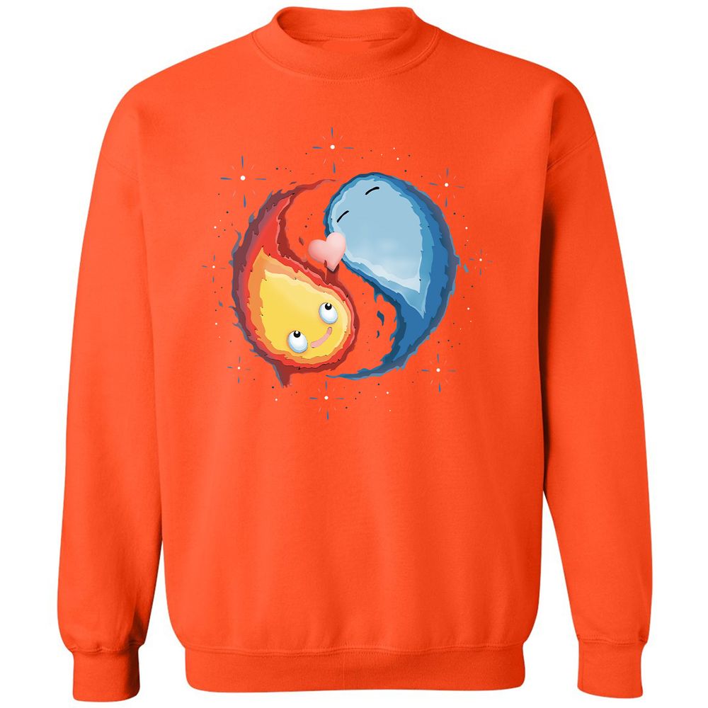 Classic Unisex Sweatshirt - U1M1VXCU - Orange - 10