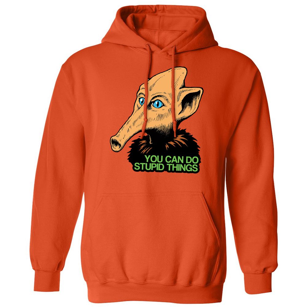 Classic Unisex Hoodie - UMLZJ2KU - Orange - 10