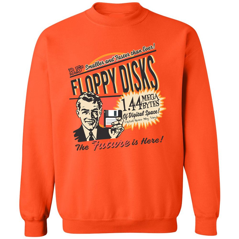 Floppy Disk Retro - Orange - 10