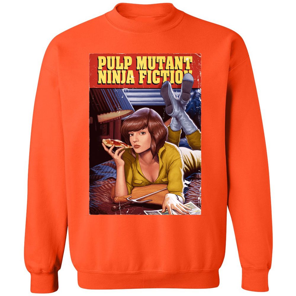 Classic Unisex Sweatshirt - 48J3HC6U - Orange - 10