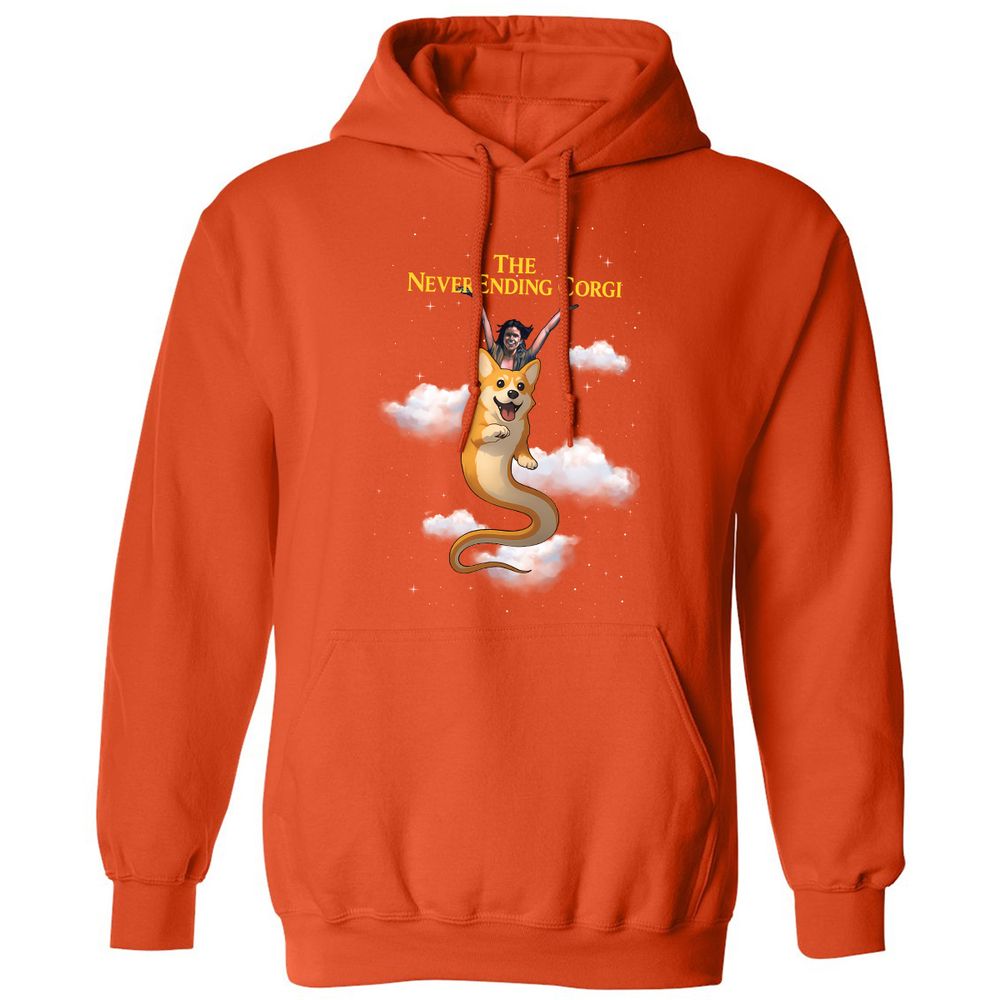 Classic Unisex Hoodie - 7JD2FKHY - Orange - 10